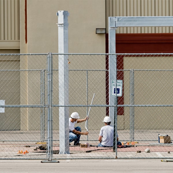 how much time can i rent the temporary fence for my work site or event in Portage Michigan